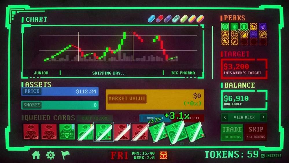 放手一搏，或血本无归：肉鸽炒股游戏《内幕交易》将于 2 月 18 日发售