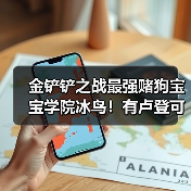 金铲铲之战最强赌狗宝宝学院冰鸟！有卢登可一发清屏（图2）