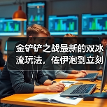 金铲铲之战最新的双冰流玩法，佐伊泡到立刻融化！（图2）