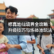 修真地仙境界全攻略：升级技巧与炼体池玩法（图1）