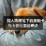 同人画师笔下的奥斯卡与卡普拉圣诞奇迹（图3）