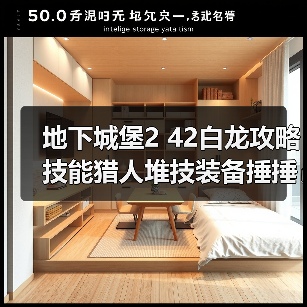 地下城堡2 42白龙攻略 技能猎人堆技装备捶捶锤Boss减速应对（图2）