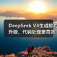 DeepSeek V4生成能力升级，代码处理更高效？（图1）