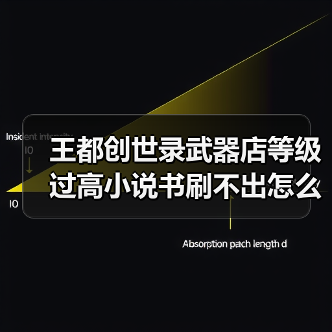 王都创世录武器店等级过高小说书刷不出怎么办？解决方法（图3）