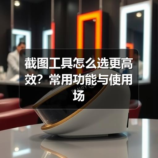截图工具怎么选更高效？常用功能与使用场景指南