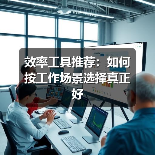 效率工具推荐：如何按工作场景选择真正好用的工具