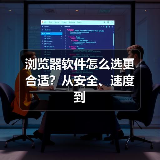 浏览器软件怎么选更合适？从安全、速度到兼容性的实用参考