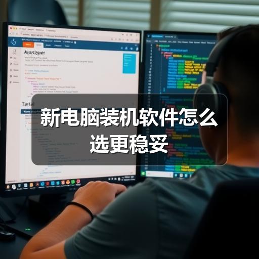 新电脑装机软件怎么选更稳妥