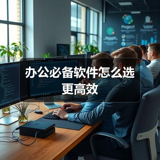 办公必备软件怎么选更高效