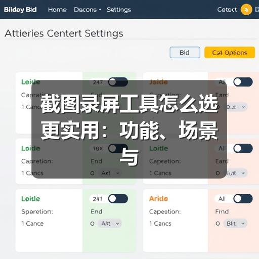 截图录屏工具怎么选更实用：功能、场景与避坑建议