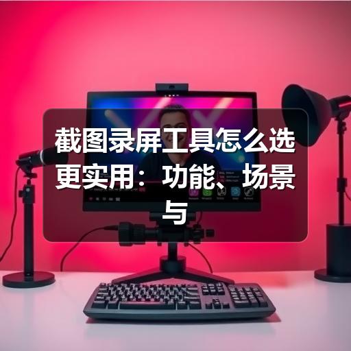 截图录屏工具怎么选更实用：功能、场景与避坑建议