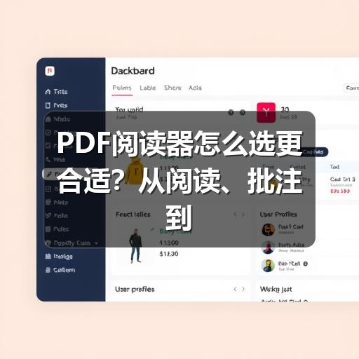 PDF阅读器怎么选更合适?从阅读、批注到安全使用的实用指南