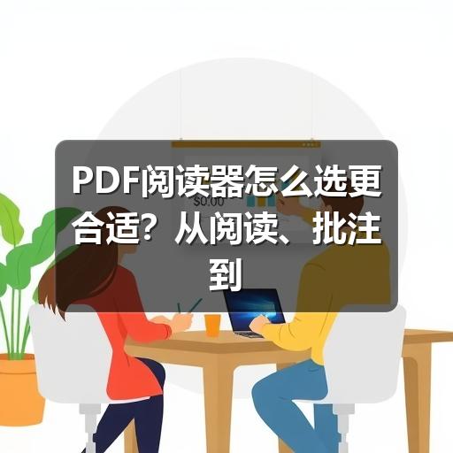 PDF阅读器怎么选更合适?从阅读、批注到安全使用的实用指南