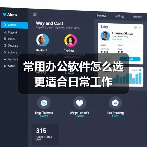 常用办公软件怎么选更适合日常工作