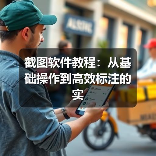 截图软件教程：从基础操作到高效标注的实用