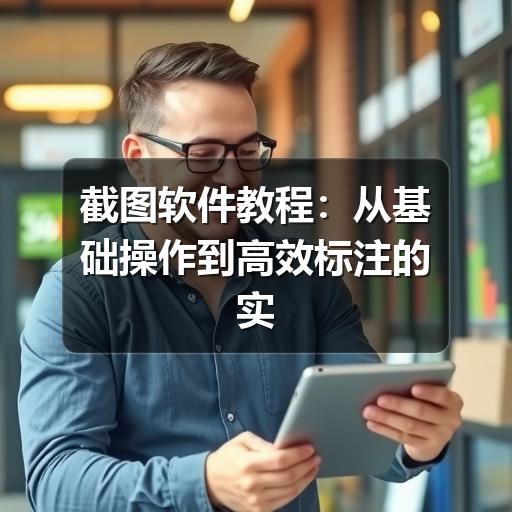 截图软件教程：从基础操作到高效标注的实用指南