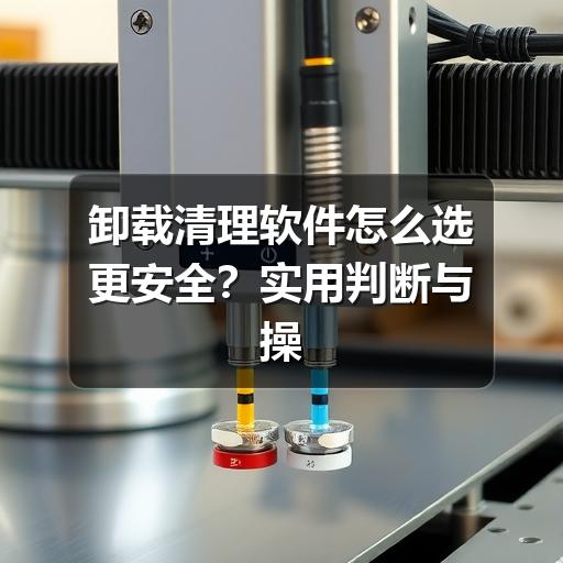 卸载清理软件怎么选更安全？实用判断与操作建议