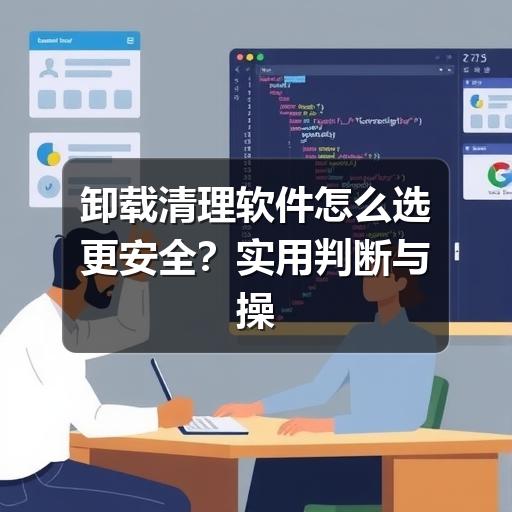 卸载清理软件怎么选更安全？实用判断与操作