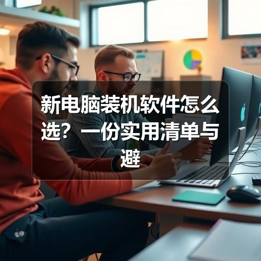 新电脑装机软件怎么选？一份实用清单与避坑建议