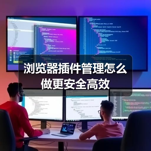浏览器插件管理怎么做更安全高效