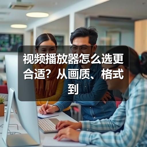 视频播放器怎么选更合适?从画质、格式到使用体验的实用参考