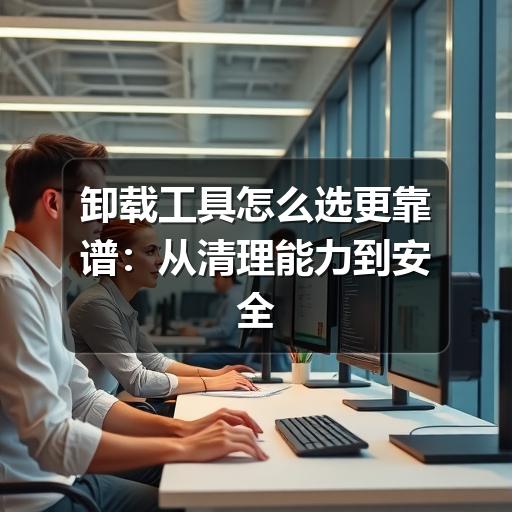 卸载工具怎么选更靠谱：从清理能力到安全性全面判断