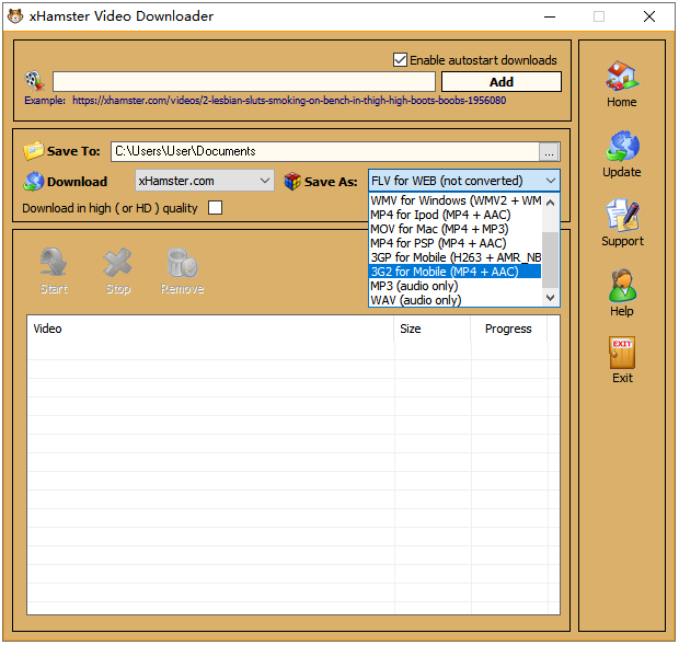 xHamster Video Downloader