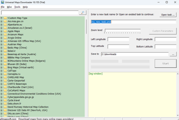 Universal Maps Downloader